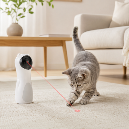 Jouet Laser Zenwoof — gros plan du laser